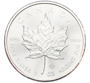 5 долларов 2016 года Канада «Кленовый лист» — Фото №1