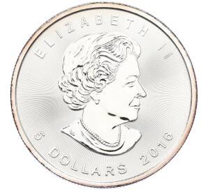 5 долларов 2016 года Канада «Кленовый лист» — Фото №2