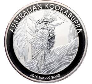 1 доллар 2014 года Австралия «Австралийская кукабарра» — Фото №1