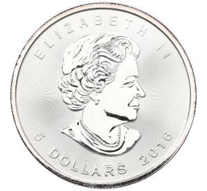 5 долларов 2016 года Канада «Кленовый лист» — Фото №2