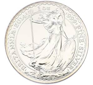 2 фунта 2014 года Великобритания «Британия» — Фото №1