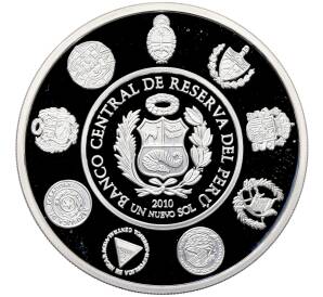 1 новый соль 2010 года Перу «Иберо-Америка — Ла макукина» — Фото №2