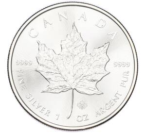 5 долларов 2014 года Канада «Кленовый лист» — Фото №1