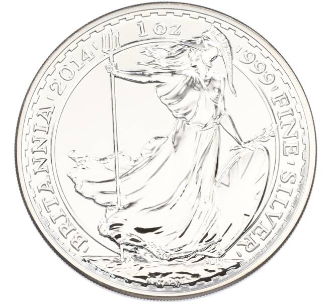Монета 2 фунта 2014 года Великобритания «Британия» (Артикул: K10-15172) — Фото №1