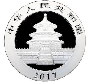 10 юаней 2017 года Китай «Панда» — Фото №2