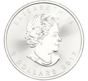 5 долларов 2017 года Канада «Кленовый лист» — Фото №2