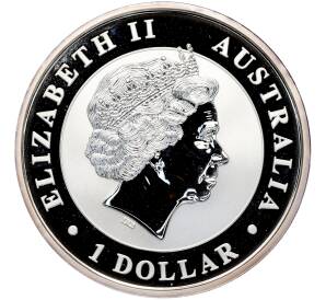 1 доллар 2015 года Австралия «Австралийский клинохвостый орел» — Фото №2