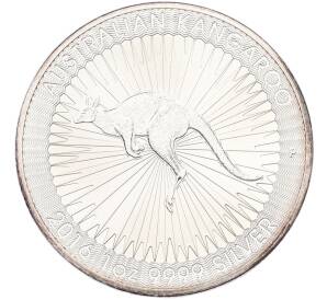 1 доллар 2016 года Австралия «Австралийский кенгуру» — Фото №1