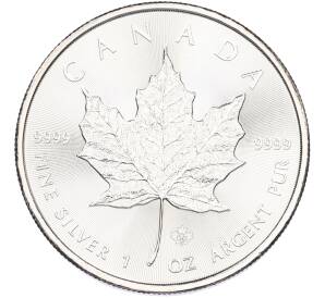 5 долларов 2014 года Канада «Кленовый лист» — Фото №1