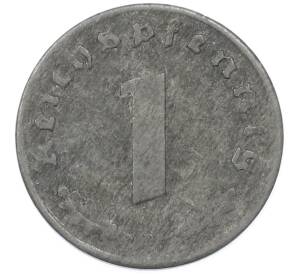 1 рейхспфенниг 1943 года D Германия — Фото №2