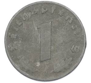 1 рейхспфенниг 1943 года D Германия — Фото №2