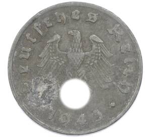 1 рейхспфенниг 1943 года G Германия — Фото №1