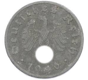 1 рейхспфенниг 1940 года F Германия — Фото №1