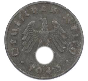 1 рейхспфенниг 1943 года D Германия — Фото №1