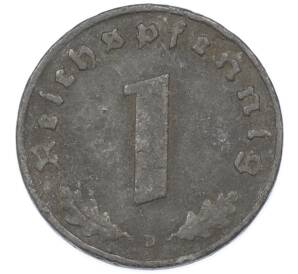 1 рейхспфенниг 1943 года D Германия — Фото №2