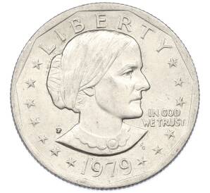 1 доллар 1979 года P США «Сьюзен Энтони» — Фото №1
