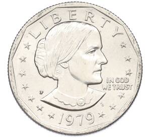 1 доллар 1979 года P США «Сьюзен Энтони» — Фото №1