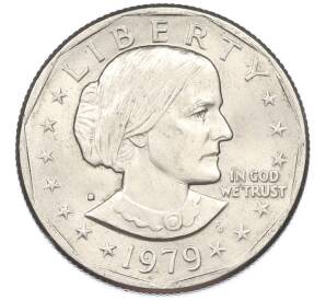 1 доллар 1979 года D США «Сьюзен Энтони» — Фото №1