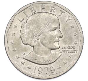 1 доллар 1979 года D США «Сьюзен Энтони» — Фото №1