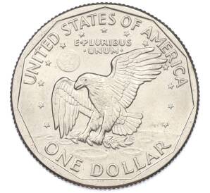 1 доллар 1979 года D США «Сьюзен Энтони» — Фото №2