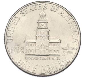 1/2 доллара (50 центов) 1976 года США «200 лет Независимости» — Фото №2