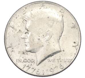 1/2 доллара (50 центов) 1976 года США «200 лет Независимости» — Фото №1