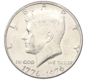 1/2 доллара (50 центов) 1976 года США «200 лет Независимости» — Фото №1