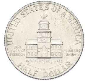 1/2 доллара (50 центов) 1976 года США «200 лет Независимости» — Фото №2