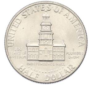 1/2 доллара (50 центов) 1976 года США «200 лет Независимости» — Фото №2