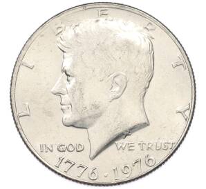 1/2 доллара (50 центов) 1976 года США «200 лет Независимости» — Фото №1