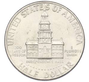 1/2 доллара (50 центов) 1976 года США «200 лет Независимости» — Фото №2