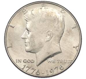 1/2 доллара (50 центов) 1976 года США «200 лет Независимости» — Фото №1