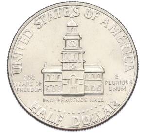 1/2 доллара (50 центов) 1976 года США «200 лет Независимости» — Фото №2