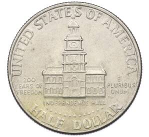 1/2 доллара (50 центов) 1976 года США «200 лет Независимости» — Фото №2