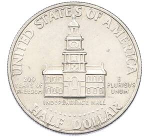 1/2 доллара (50 центов) 1976 года США «200 лет Независимости» — Фото №2