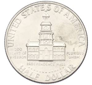 1/2 доллара (50 центов) 1976 года США «200 лет Независимости» — Фото №2