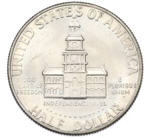 1/2 доллара (50 центов) 1976 года США «200 лет Независимости» — Фото №2
