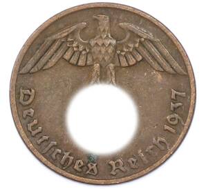 1 рейхспфенниг 1937 года A Германия — Фото №1