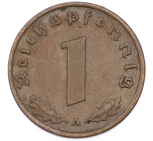 1 рейхспфенниг 1940 года A Германия — Фото №2