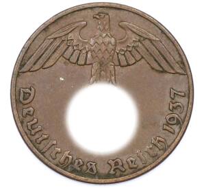 1 рейхспфенниг 1937 года A Германия — Фото №1