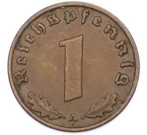 1 рейхспфенниг 1937 года A Германия — Фото №2
