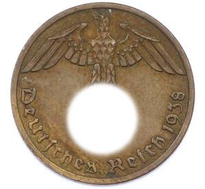 1 рейхспфенниг 1938 года A Германия — Фото №1