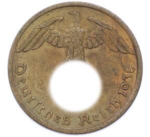 1 рейхспфенниг 1938 года A Германия — Фото №1