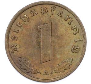 1 рейхспфенниг 1938 года A Германия — Фото №2