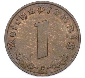 1 рейхспфенниг 1939 года F Германия — Фото №2