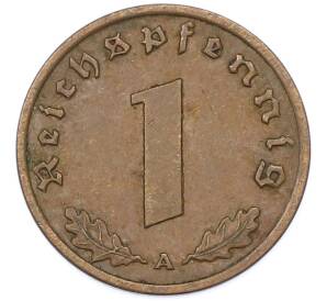 1 рейхспфенниг 1939 года A Германия — Фото №2