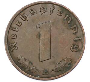 1 рейхспфенниг 1937 года E Германия — Фото №2