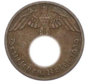 1 рейхспфенниг 1939 года D Германия — Фото №1
