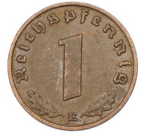 1 рейхспфенниг 1938 года E Германия — Фото №2