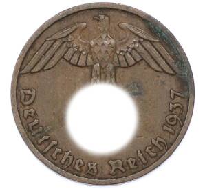 1 рейхспфенниг 1937 года F Германия — Фото №1